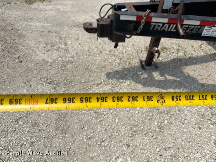image for item DN6701 2004 Trail-eze TE20T22-3 tilt deck equipment trailer