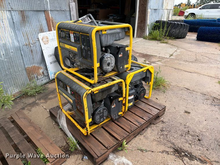 image for item DN6704 (3) Wacker Neuson GP5600 generators