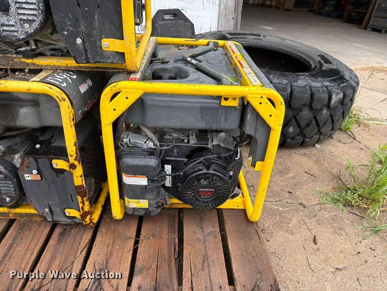 image for item DN6704 (3) Wacker Neuson GP5600 generators