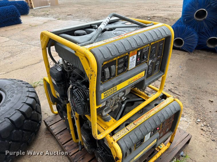 image for item DN6704 (3) Wacker Neuson GP5600 generators