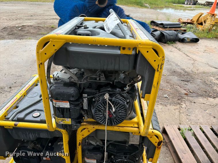 image for item DN6704 (3) Wacker Neuson GP5600 generators