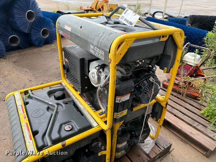 image for item DN6704 (3) Wacker Neuson GP5600 generators