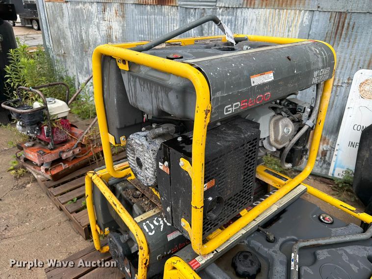 image for item DN6704 (3) Wacker Neuson GP5600 generators
