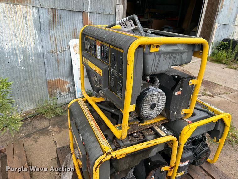 image for item DN6704 (3) Wacker Neuson GP5600 generators