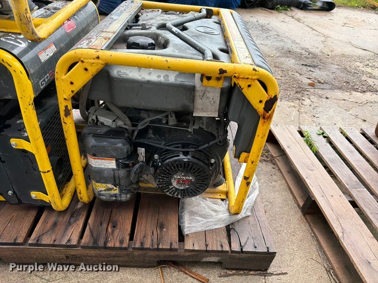 image for item DN6704 (3) Wacker Neuson GP5600 generators