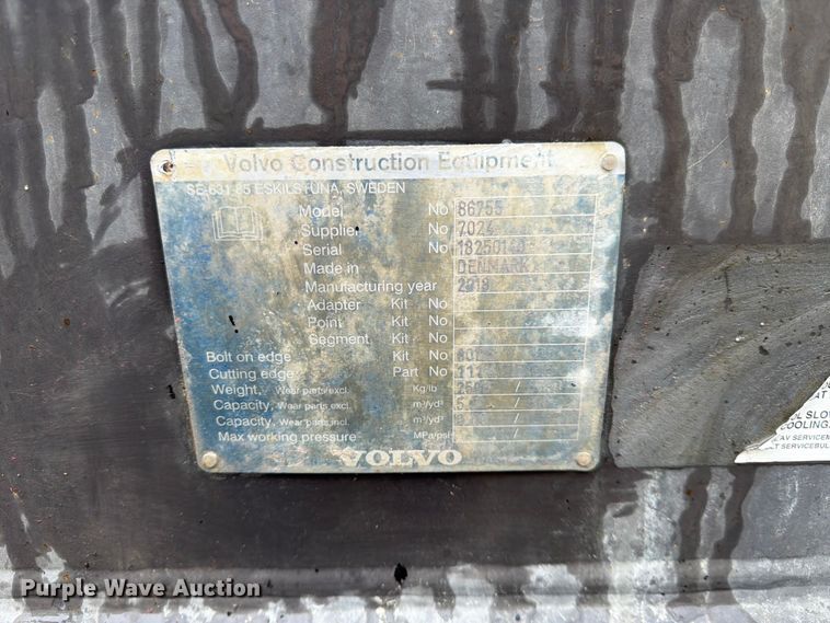 image for item DN6706 2018 Volvo L180H wheel loader