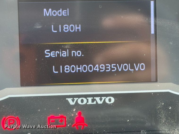 image for item DN6706 2018 Volvo L180H wheel loader