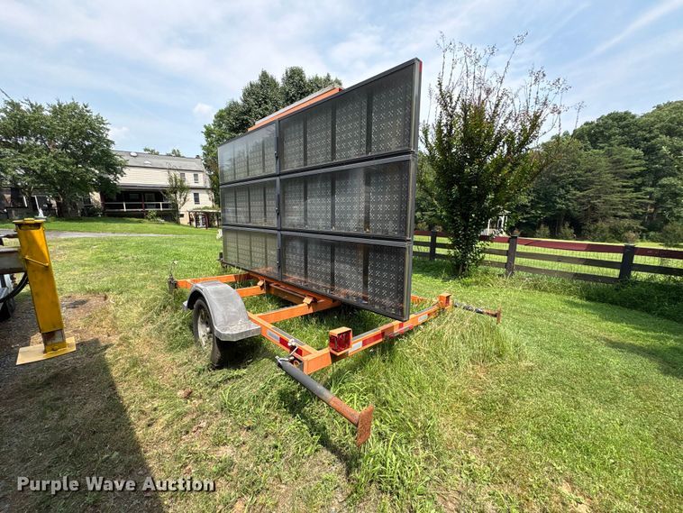 image for item DT2908 Solar Message Center message board trailer
