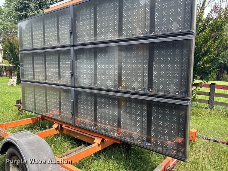 image for item DT2908 Solar Message Center message board trailer