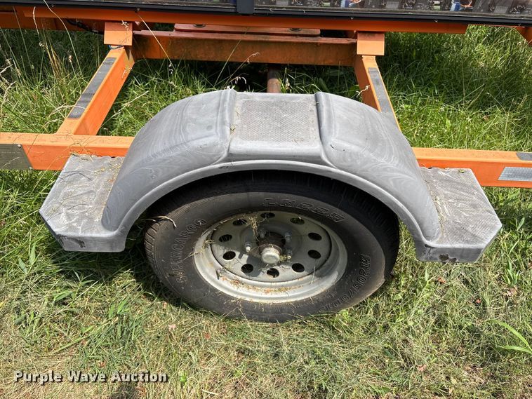 image for item DT2908 Solar Message Center message board trailer