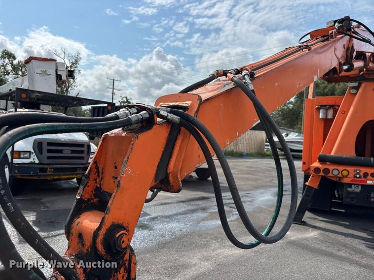 image for item DV7261 2012 Peterbilt 388 grapple crane truck