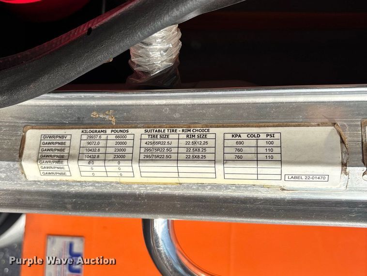 image for item DV7261 2012 Peterbilt 388 grapple crane truck