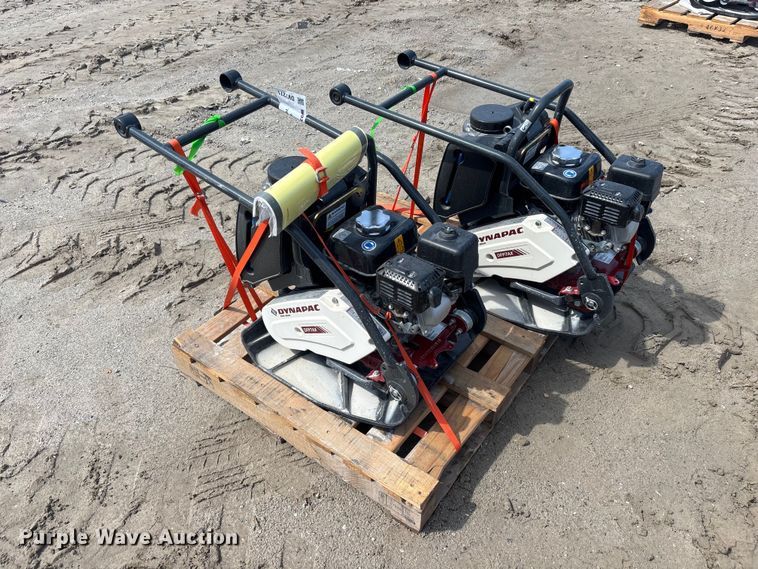 (2) 2023 Dynapac DFP7AX plate compactors