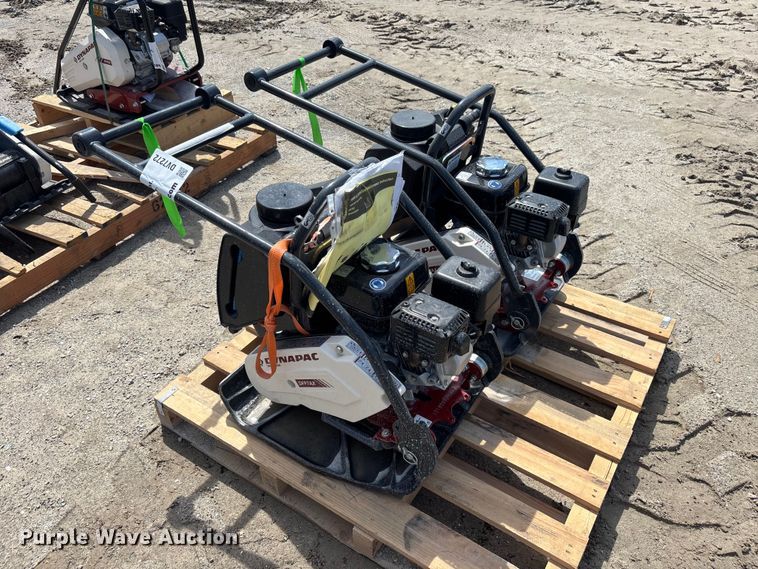 (2) Dynapac DFP7AX plate compactors