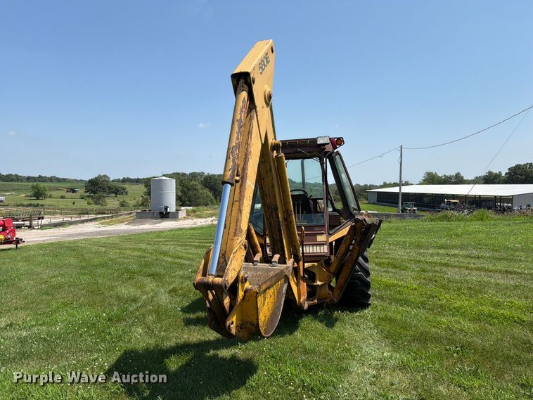 image for item DV8560 1986 Case 580 Super E backhoe