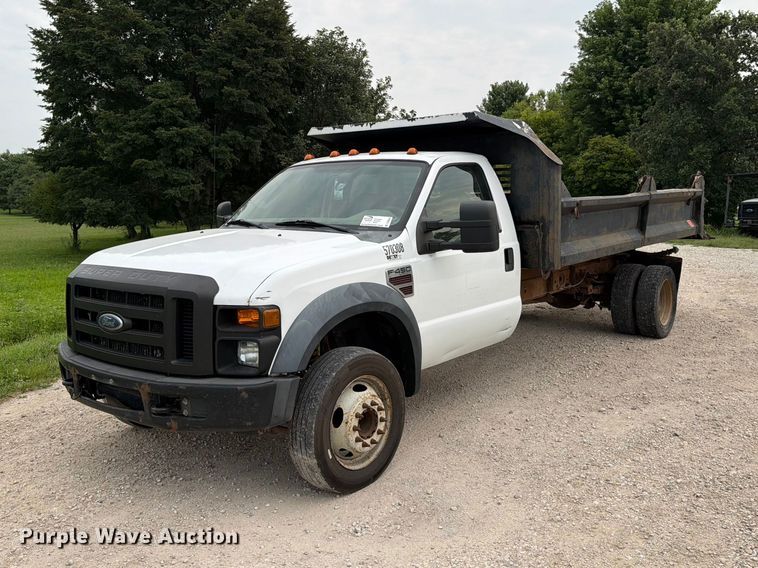 image for item DV8564 2008 Ford F450 Super Duty dump truck