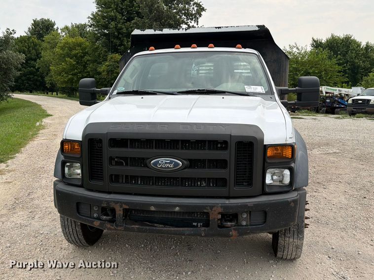 image for item DV8564 2008 Ford F450 Super Duty dump truck
