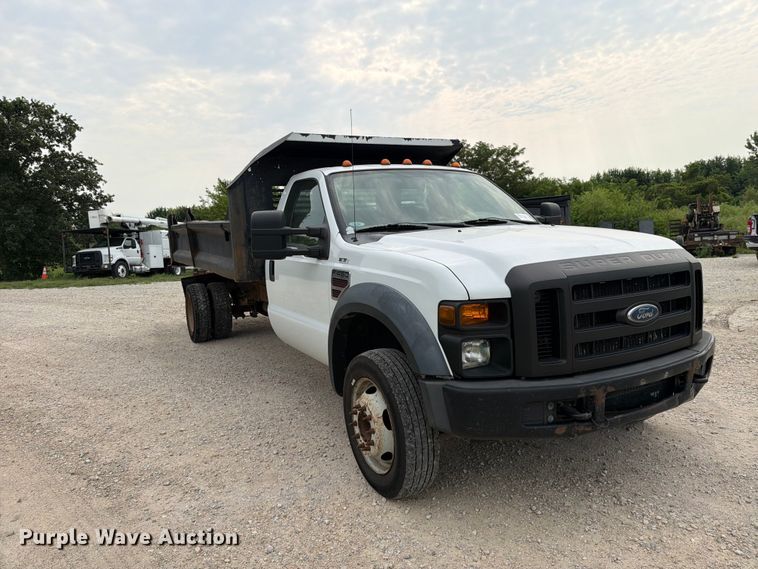 image for item DV8564 2008 Ford F450 Super Duty dump truck