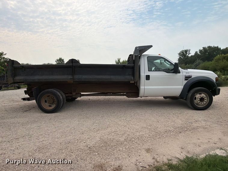 image for item DV8564 2008 Ford F450 Super Duty dump truck
