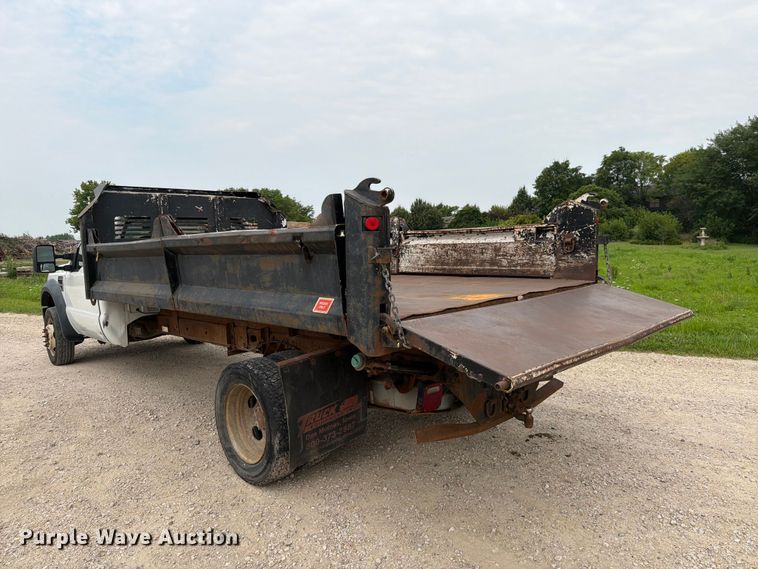 image for item DV8564 2008 Ford F450 Super Duty dump truck