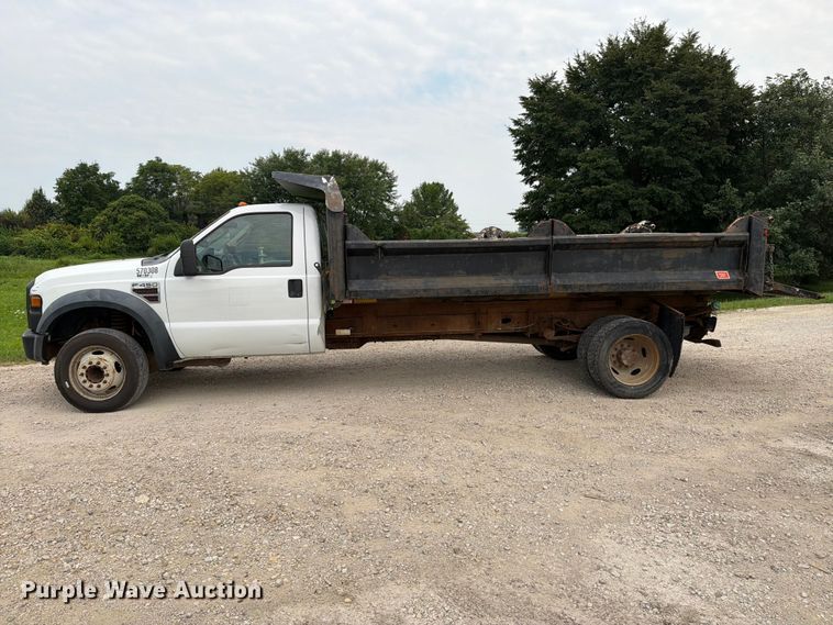 image for item DV8564 2008 Ford F450 Super Duty dump truck