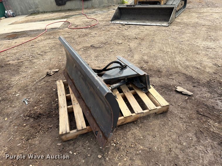 Paladin X compact utility loader dozer blade