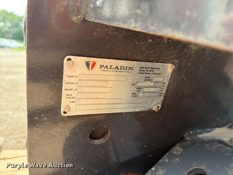 image for item DV8568 Paladin X compact utility loader dozer blade