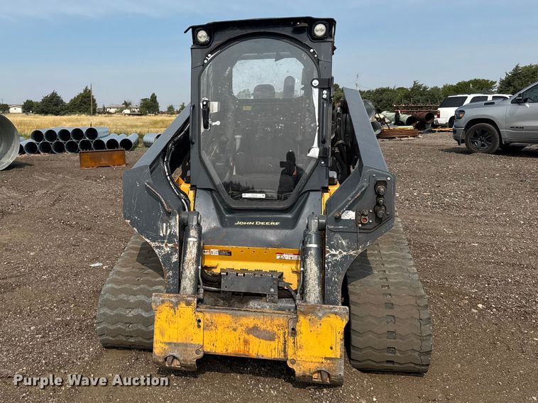 image for item DY3126 2015 John Deere 331G tracked skid steer loader