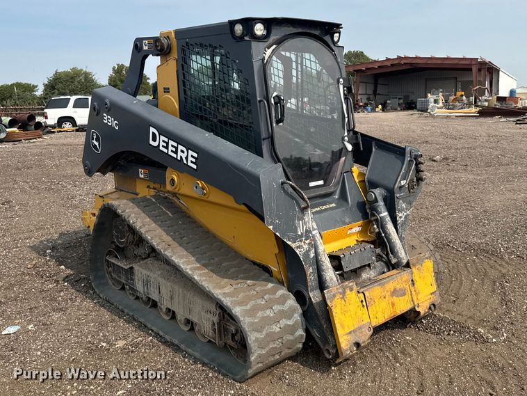 image for item DY3126 2015 John Deere 331G tracked skid steer loader