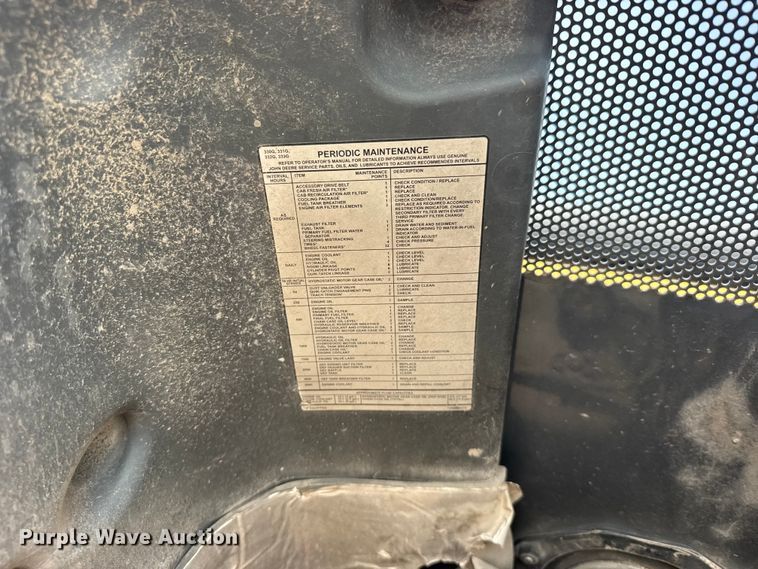 image for item DY3126 2015 John Deere 331G tracked skid steer loader