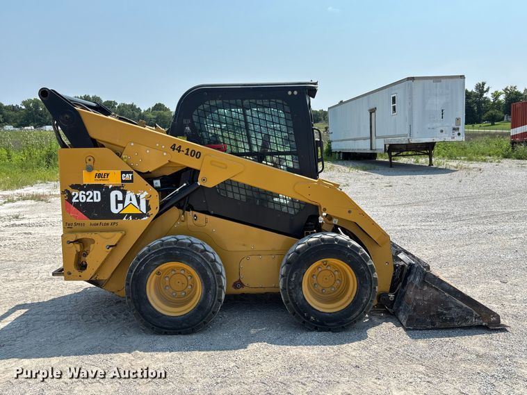 image for item DZ4484 2019 Caterpillar 262D skid steer loader