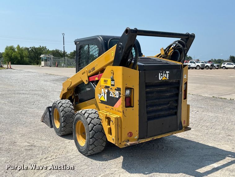 image for item DZ4484 2019 Caterpillar 262D skid steer loader