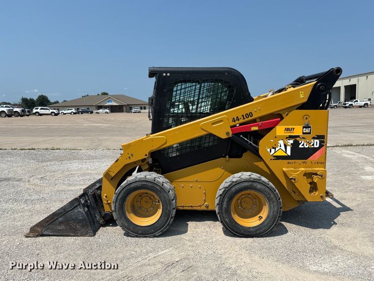 image for item DZ4484 2019 Caterpillar 262D skid steer loader