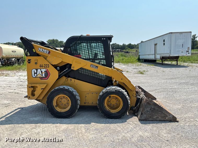image for item DZ4485 2020 Caterpillar 262D3 skid steer loader