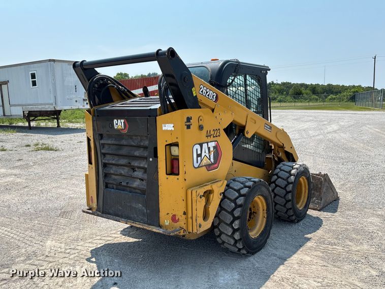 image for item DZ4485 2020 Caterpillar 262D3 skid steer loader