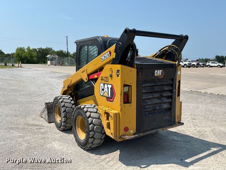 image for item DZ4485 2020 Caterpillar 262D3 skid steer loader