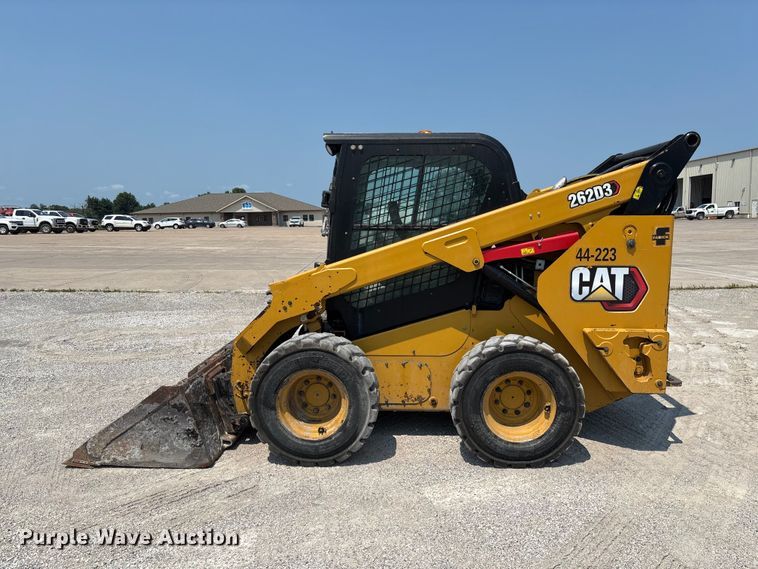image for item DZ4485 2020 Caterpillar 262D3 skid steer loader