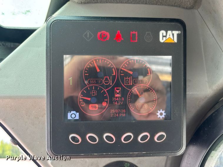 image for item DZ4485 2020 Caterpillar 262D3 skid steer loader