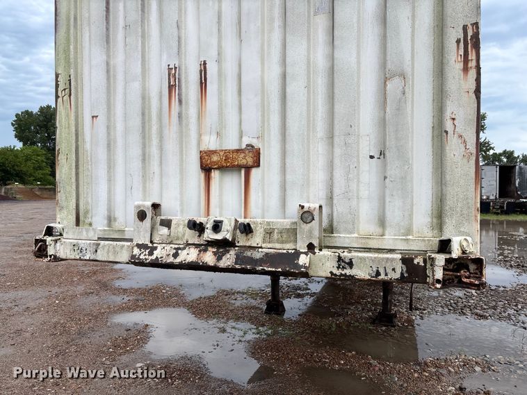 image for item DZ4493 1981 Caterpillar 3508 generator trailer