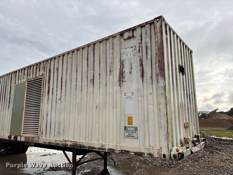 image for item DZ4493 1981 Caterpillar 3508 generator trailer