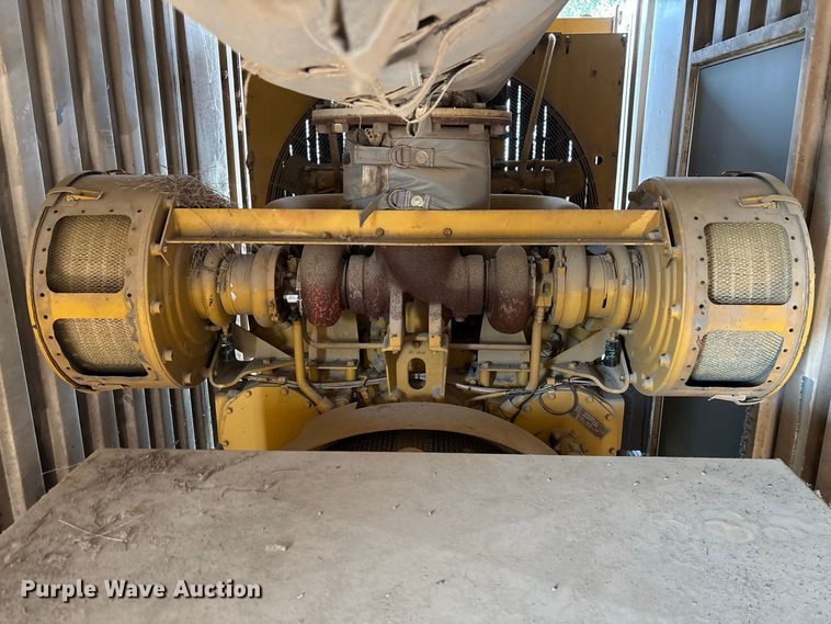 image for item DZ4493 1981 Caterpillar 3508 generator trailer