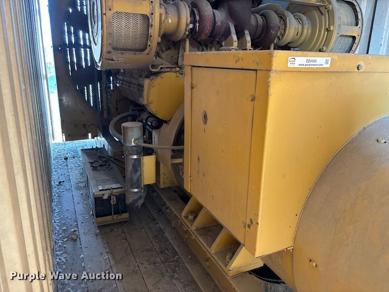 image for item DZ4493 1981 Caterpillar 3508 generator trailer