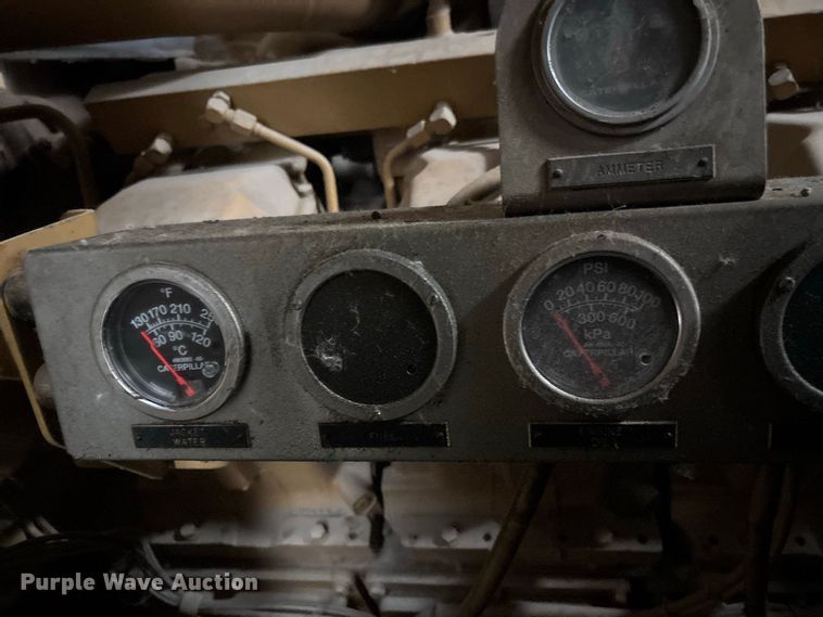 image for item DZ4493 1981 Caterpillar 3508 generator trailer