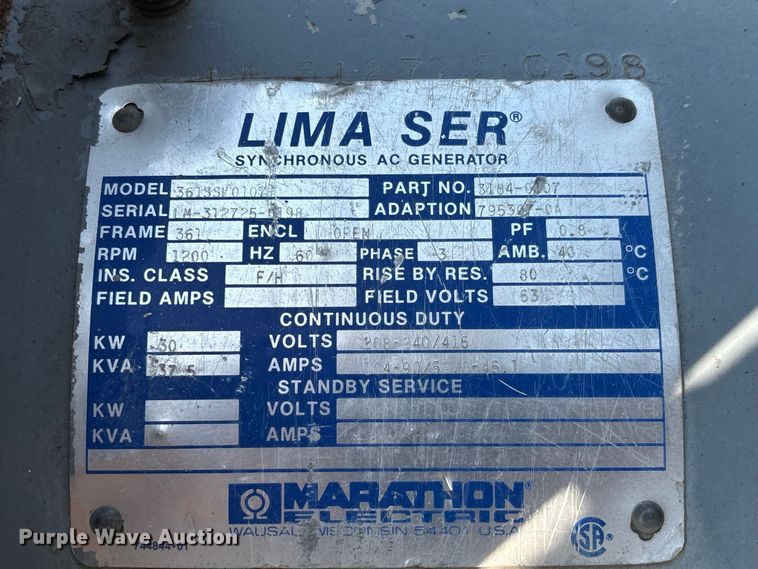 image for item DZ4496 Detroit generator