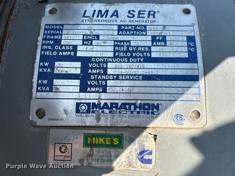 image for item DZ4496 Detroit generator