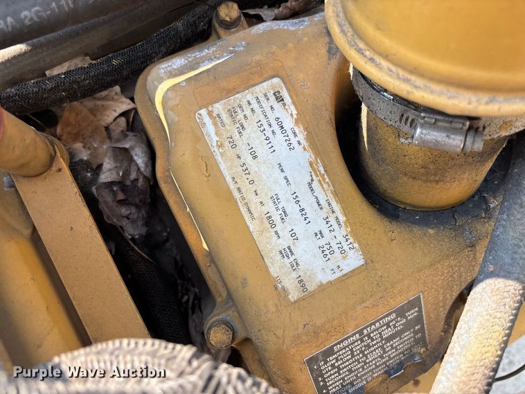 image for item DZ4498 Caterpillar 3412 engine