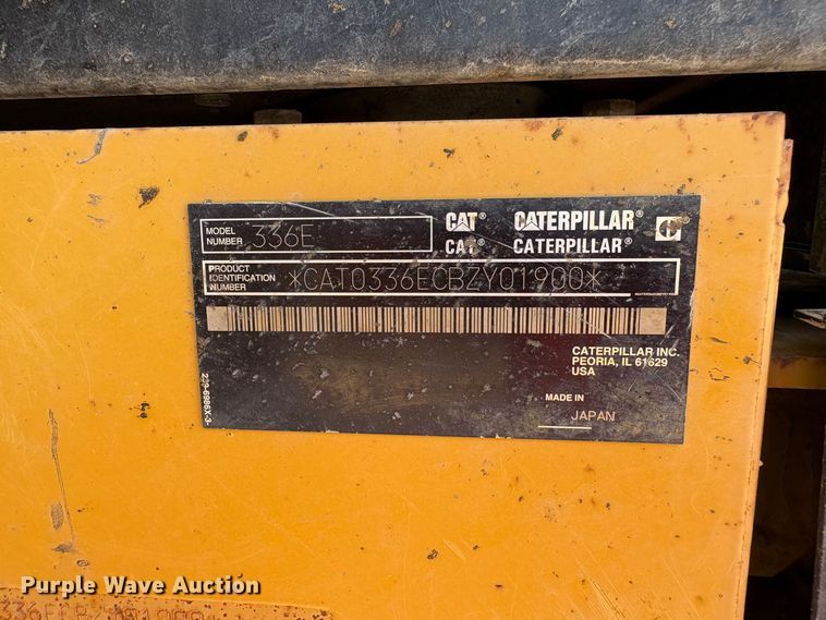 2012 Caterpillar 336E L