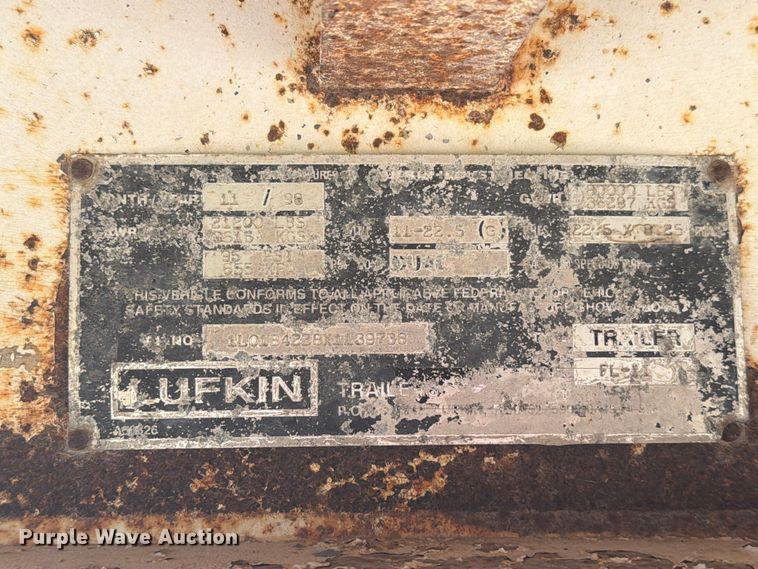 image for item EA0383 1999 Lufkin FL-II 