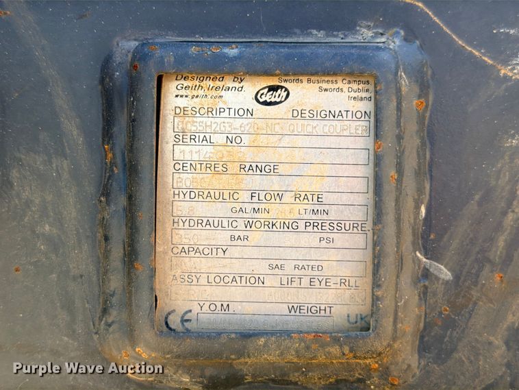 image for item ED5451 2023 Bobcat E88 R2-Series mini excavator