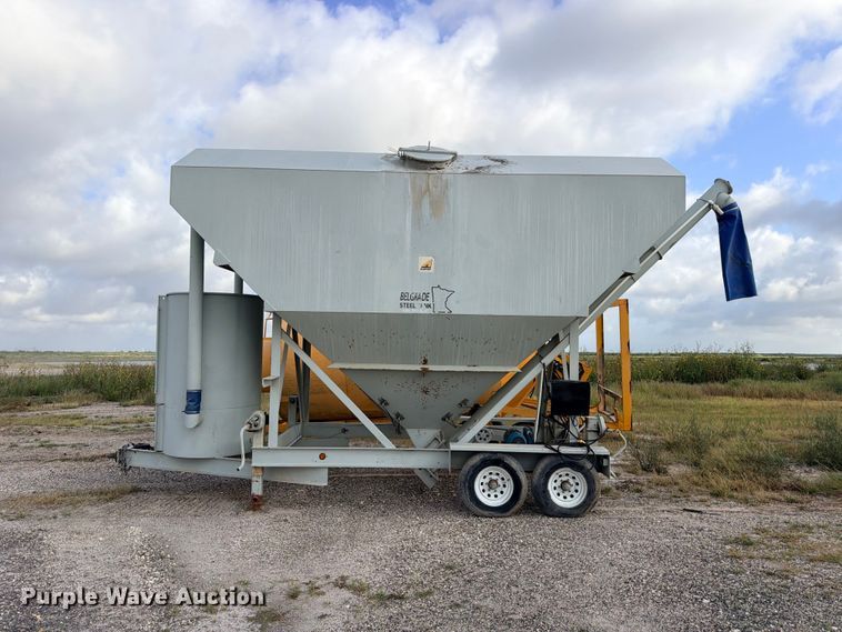 image for item ED5453 Belgrade Steel Tank Inc. low profile portable silo